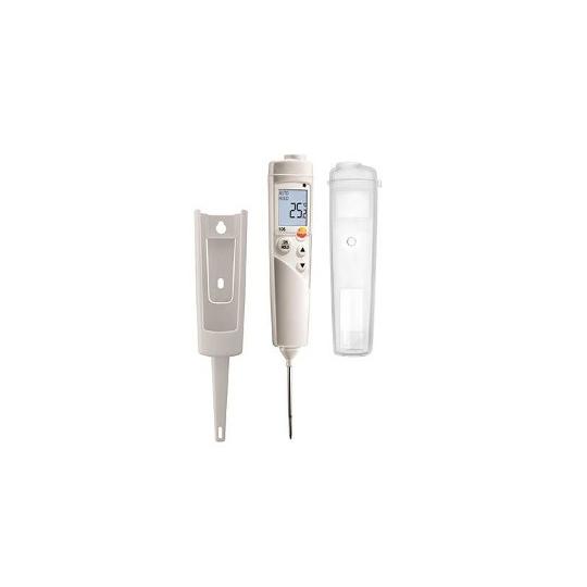 NTCサーミスタ 食品用中心温度計 testo 106 セット テストー Testo 0563 1063 08 (2-7227-01)