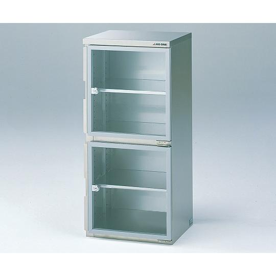 スタンダードステンレス小型デシケーター 400×350×862mm アズワン SCD-2H (2-7910-02)