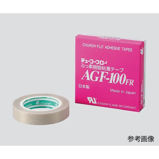 チューコーフロー R フロログラス粘着テープ AGF-100FR 0.15×50mm×10m 中興化成工業 (2-8310-02)