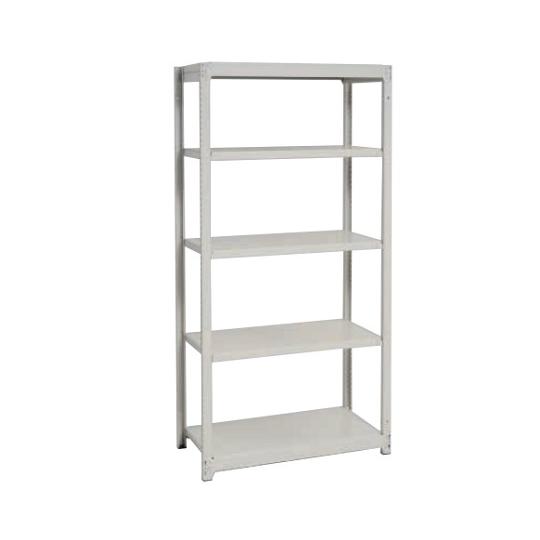 軽量ボルトレスラック 5段 1503×604×1806mm 耐荷重：150kg/段 MK6560-5K (3-1313-03)