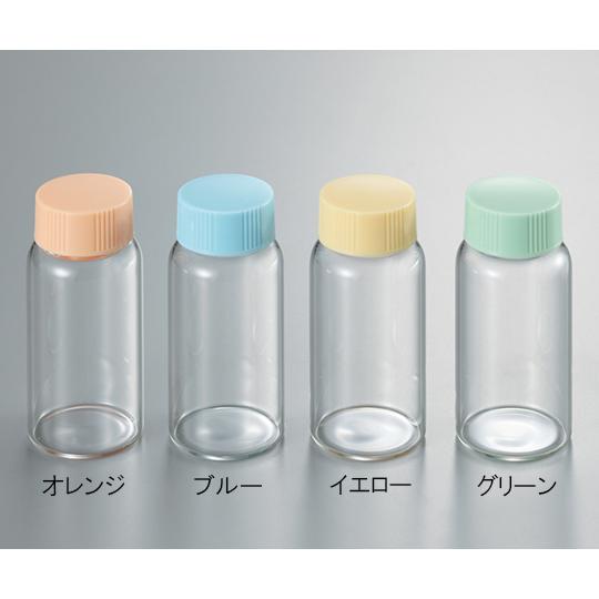 CCスクリュー管 透明 ブルーキャップ 9mL 1箱 100本入 マルエム No.3 (3-4943-04)_1