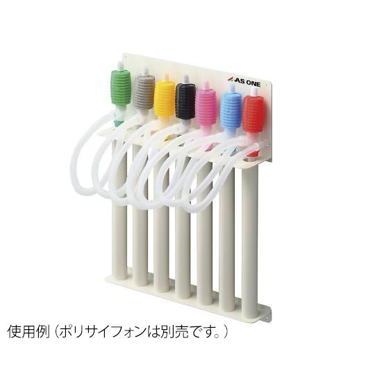ポリサイフォンホルダー 壁掛用 アズワン PS-7-1 (3-632-02)