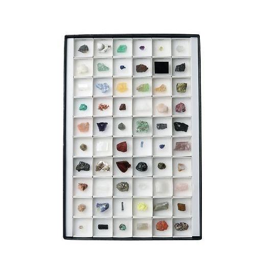 東京サイエンス 岩石標本(岩石・鉱物標本100種) 3-657-10 1セット