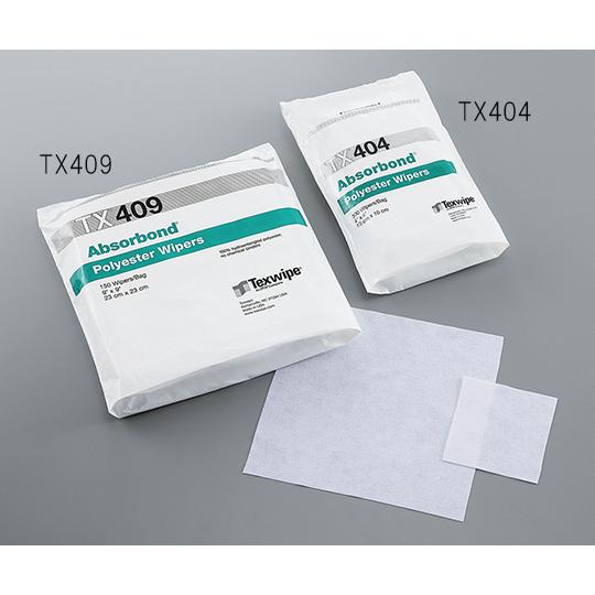 テックスワイプ Texwipe ポリエステルワイパー Absorbond R 100×100 TX404 (3699302) 3