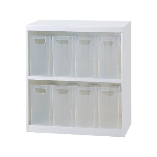 ナカバヤシ ボックスインフロアケース 585×346×638mm 8個 AF-0408 (4