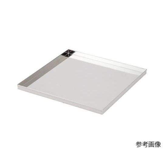 アズワン ステンレス大型バット 取手無 850×550×30mm (4-2999-02)