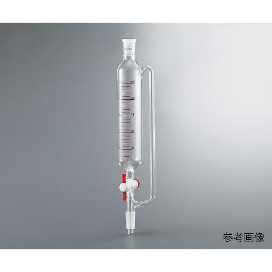 円筒分液ロート 平衡型・PTFEコック 250mL アズワン (4-459-03)