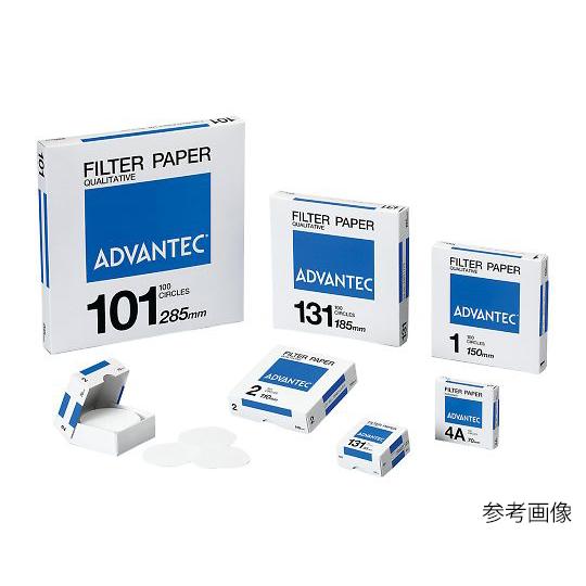 定性濾紙 No.2 Φ110 100枚入 ADVANTEC 21110 (4-904-12) : A1ショップ
