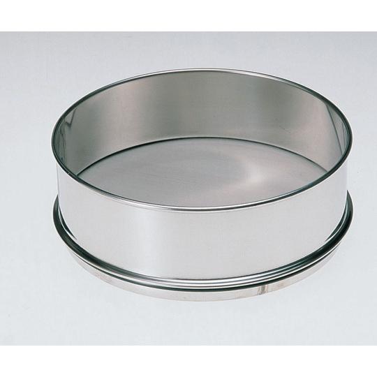 東京スクリーン ふるい 試験用・鉛フリー <TS製> SUS普及型 φ200mm 深さ45mm 目開き2.36mm JTS-200-45-24 (5-5392-06)