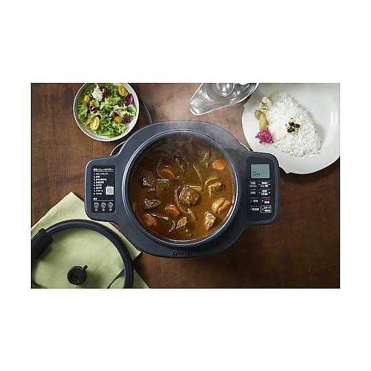 290390 自動かくはん式調理機 CHEF DRUM グレー アイリスオーヤマ DAC