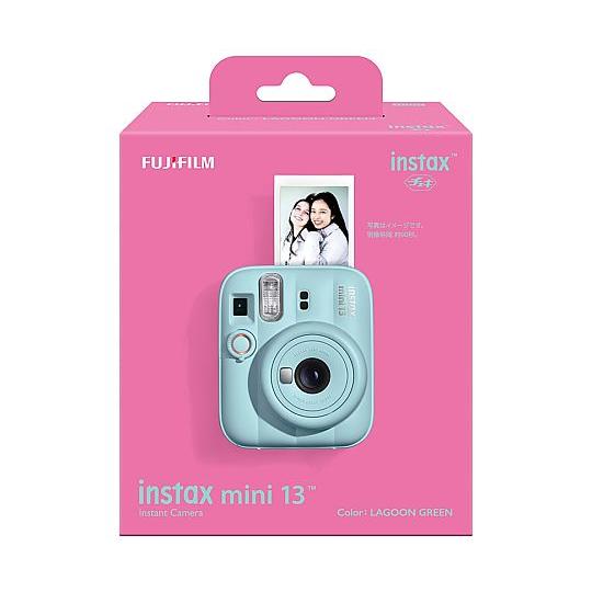 チェキ instax mini 13 ラグーングリーン 富士フイルム MINI GREEN (54