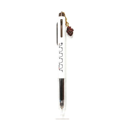 ぺんてる（Pentel） ハートチャーム 3色ボールペン モカ OF01080303