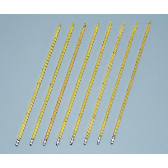 標準温度計 棒状 No.4 150〜200℃ 比較検査成績表付き 日本計量器工業 (6-7702-05)