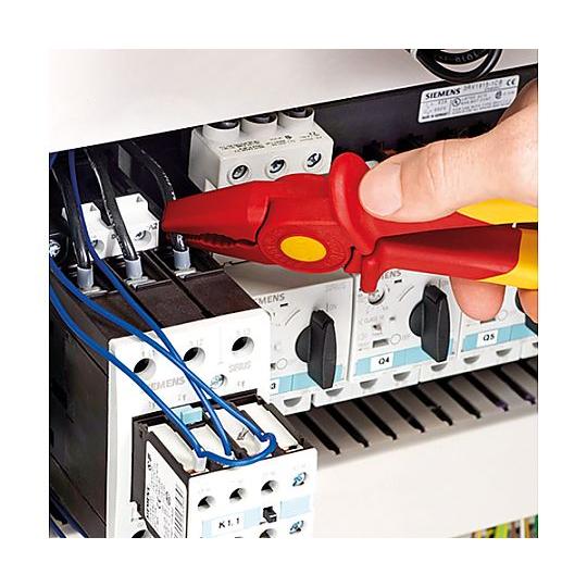 2本組 絶縁プラスチックプライヤーセット KNIPEX EA640H-2 60-4130-70_2
