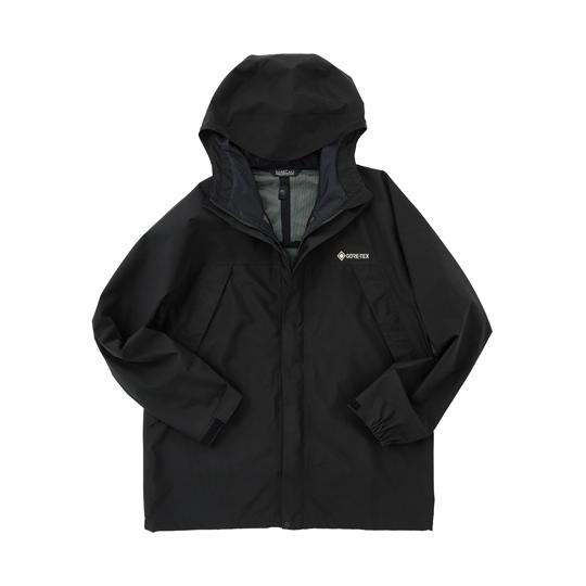 ゴアテックス 2L レインジャケット ブラック M 前垣 MG005 60-9608-61