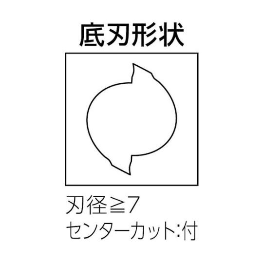 京セラ 2枚刃ソリッドエンドミル ピンカド 2FESS 2FESS150-230-16 (61-1261-89)｜a1-shop｜02