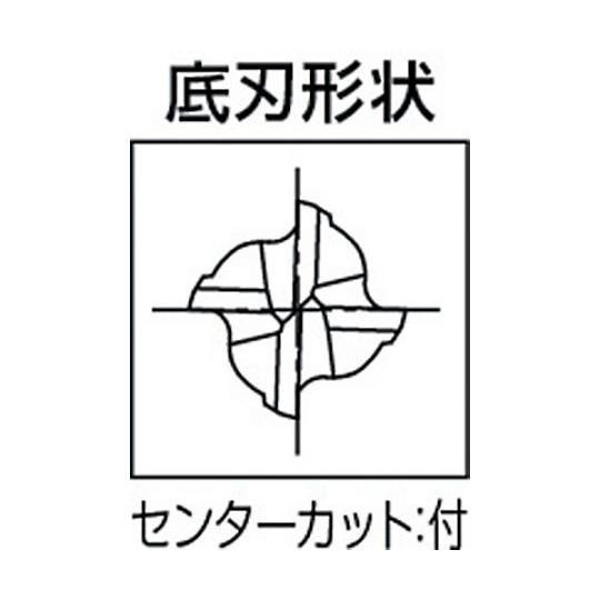 ハイススクエアエンドミル XPM多刃ショート 4刃 刃径17mm 刃長40mm シャンク径16mm 89127 XPM-EMS-17_1
