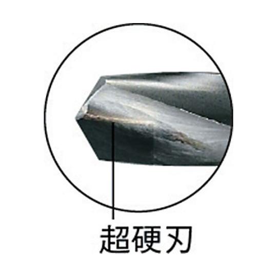 超硬付刃テーパーシャンクドリル22 フクダ精工 TD 22 (61-1380-36)_1