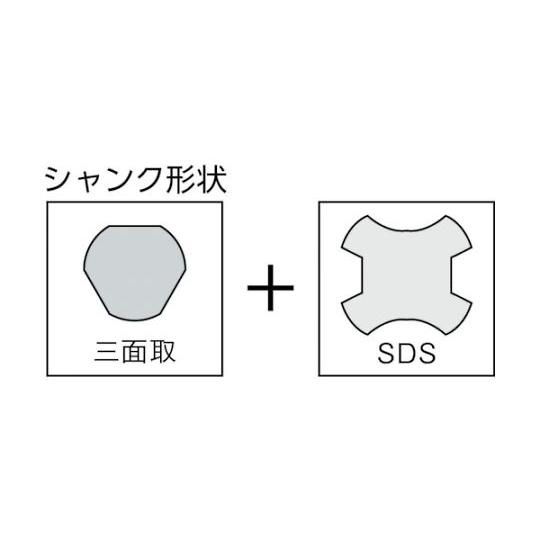 サイディング・ウッドコアドリル フルセット 70mm ハウスビーエム SWC-70 (61-1413-49)_1
