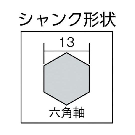 アンカードリルADX2-HEXLL 全長520タイプ サンコーテクノ ADX2-28.0HEXLL (61-1431-28)_2
