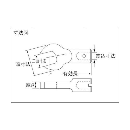 中村製作所 カノン SCKスパナヘッド 440SCK22 (61-1891-66)｜a1-shop｜03