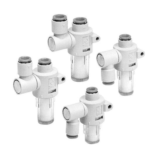 SMC ワンタッチ管継手付エアサクションフィルタ ZFB20006 (61197818) 61197818A1 ショップ 休業