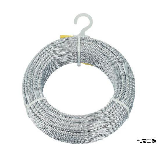 メッキ付ワイヤロープ Φ9mmX50m トラスコ中山 CWM-9S50 (61-2100-82)