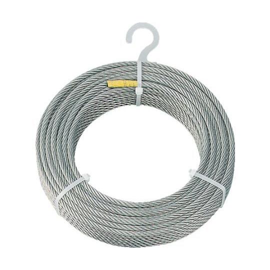 ステンレスワイヤロープ Φ6.0mmX30m トラスコ中山 CWS-6S30 (61-2101-44)