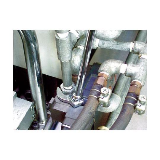 18pcs 3/8sqdr クローフートレンチセット 旭金属工業 VCS3180 (61-2330-83)_4