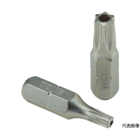 T型トルクスビット いじり防止タイプ 先端規格T15 TONE BTT15HS (61-2360-56)