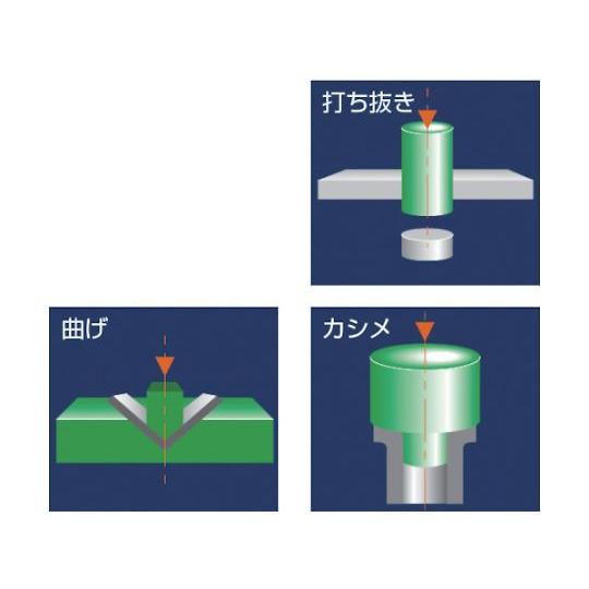 ハンドプレス トグル式 仲精機 RT501 (61-2405-06)の画像