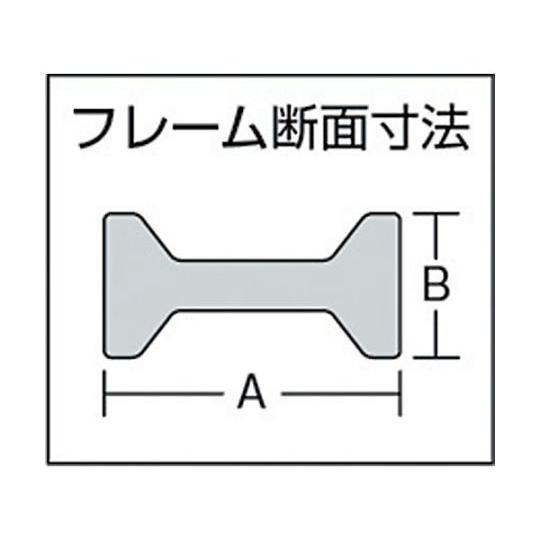 クランプ SLM型 開き400mm ベッセイ SL40M (61-2433-05)_2