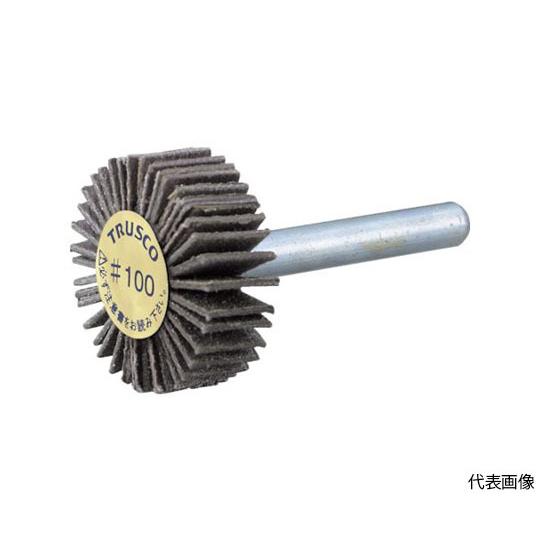 ダイヤ軸付フラップホイール オールダイヤ Φ50X軸径6 180# トラスコ中山 P-DF5020-6A 180 (61-2587-35)