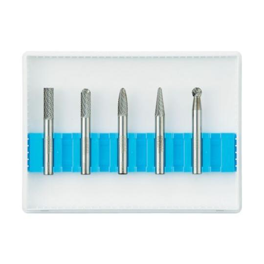 超硬バーセットCシリーズ 軸6mm 刃径6mm 5本セット トラスコ中山 TB-C060-5S (61-2598-09)