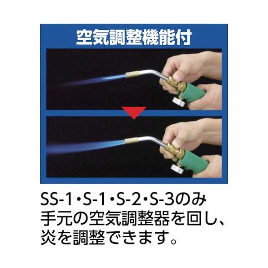 プロパンバーナー 新富士バーナー S-3 (61-2901-72)_1