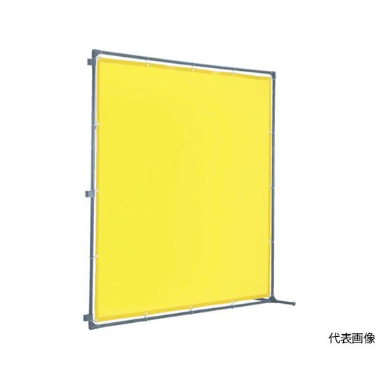 溶接遮光フェンス 2015型接続 固定足 深緑 トラスコ中山 YF2015SK-DG (61-2908-41)
