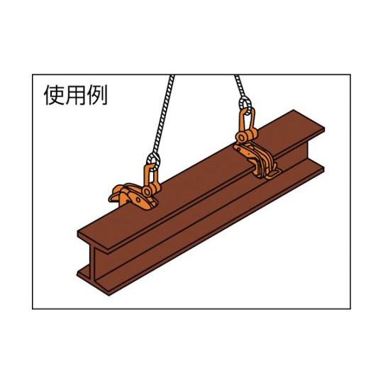 横吊クランプ2Ton 象印チェンブロック HAR-02000 (61-2981-66)_1