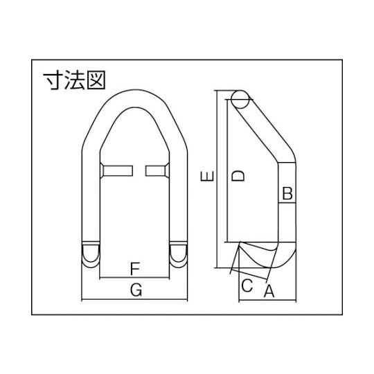 DD-B型 2TON フック 三木ネツレン E2682 (61-2988-37)_2