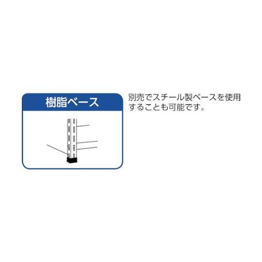スチール製軽量ボルト式棚 縦仕切付 W875×D450×H1800 3列6段 ネオグレー トラスコ中山 63X-37 NG (61-3014-26)_3