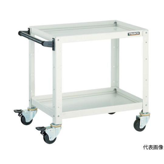 ツールワゴン バーディワゴン 600X400XH600 2段 ヤンググリーン トラスコ中山 BDW-662-YG (61-3092-48)