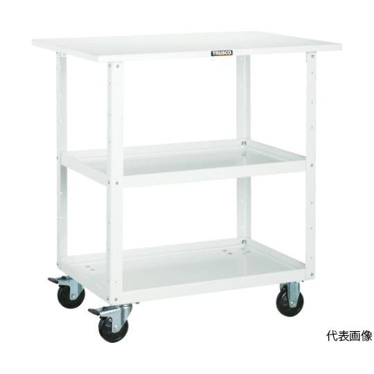 トラスコ中山 イーグルワゴン 750X500XH740 天板付 YG色 EGW-772T-YG (61-3094-08)