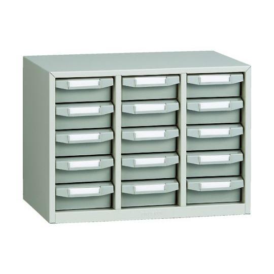 バンラックケースB型 3列5段 ネオグレー トラスコ中山 B-35 NG (61-3106- 