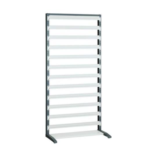 UPRラック片面 H1900 棚受12個付 トラスコ中山 UPR-L1812 (61-3116-04)