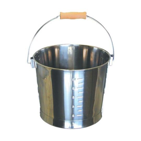 ステンレスバケツ 10L 280X230 トラスコ中山 TSH-640B (61-3218-09)