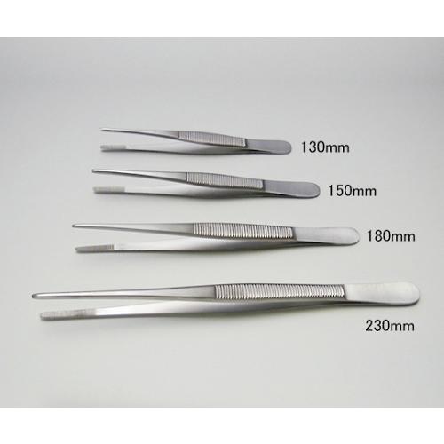 【一般医療機器】鑷子（ピンセット）61本セット アズワン（asone） 外科用ピンセット 無鈎 小波180mm 併式 医療機器