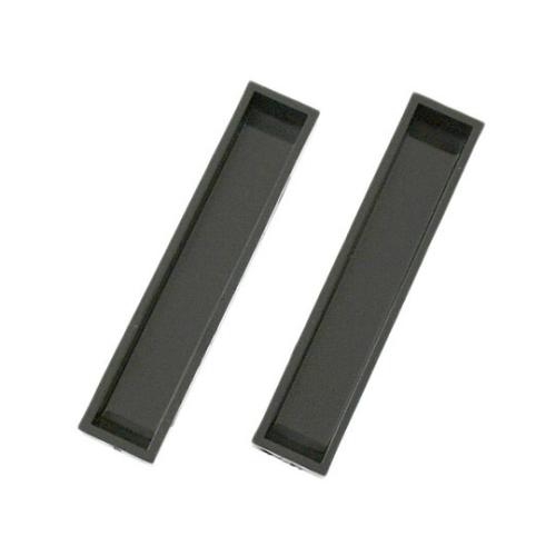 プラスチック戸引手 66mm 接着止 1セット 2個入 ハイロジック HF-473 (61-7024-75)