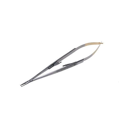 日本フリッツメディコ T/Cジャコブソンバスキュラー持針器 18cm フラットチップ付 C004-018A 医療機器認証取得済 (61-7033-81)