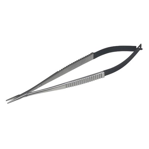 DDJ カストロヴィエホ マイクロ持針器 14cm 曲 日本フリッツメディコ DDJ1045-14 医療機器認証取得済 (61-7033-89)