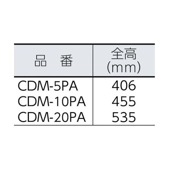 ミニプレスセット 手動式 理研機器 CDM-5PA (61-8741-18)の画像
