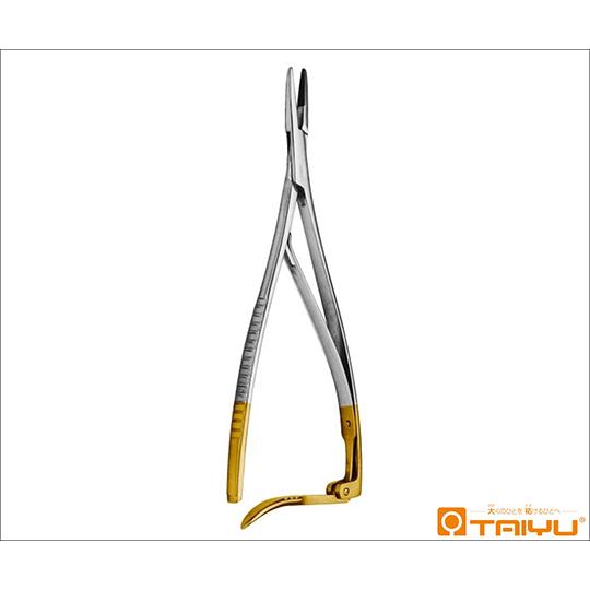 ローゼル持針器 チップ付 BOX 全長19cm TAIYU 大祐医科工業 TY-202M 医療機器認証取得済 (61-9227-60)